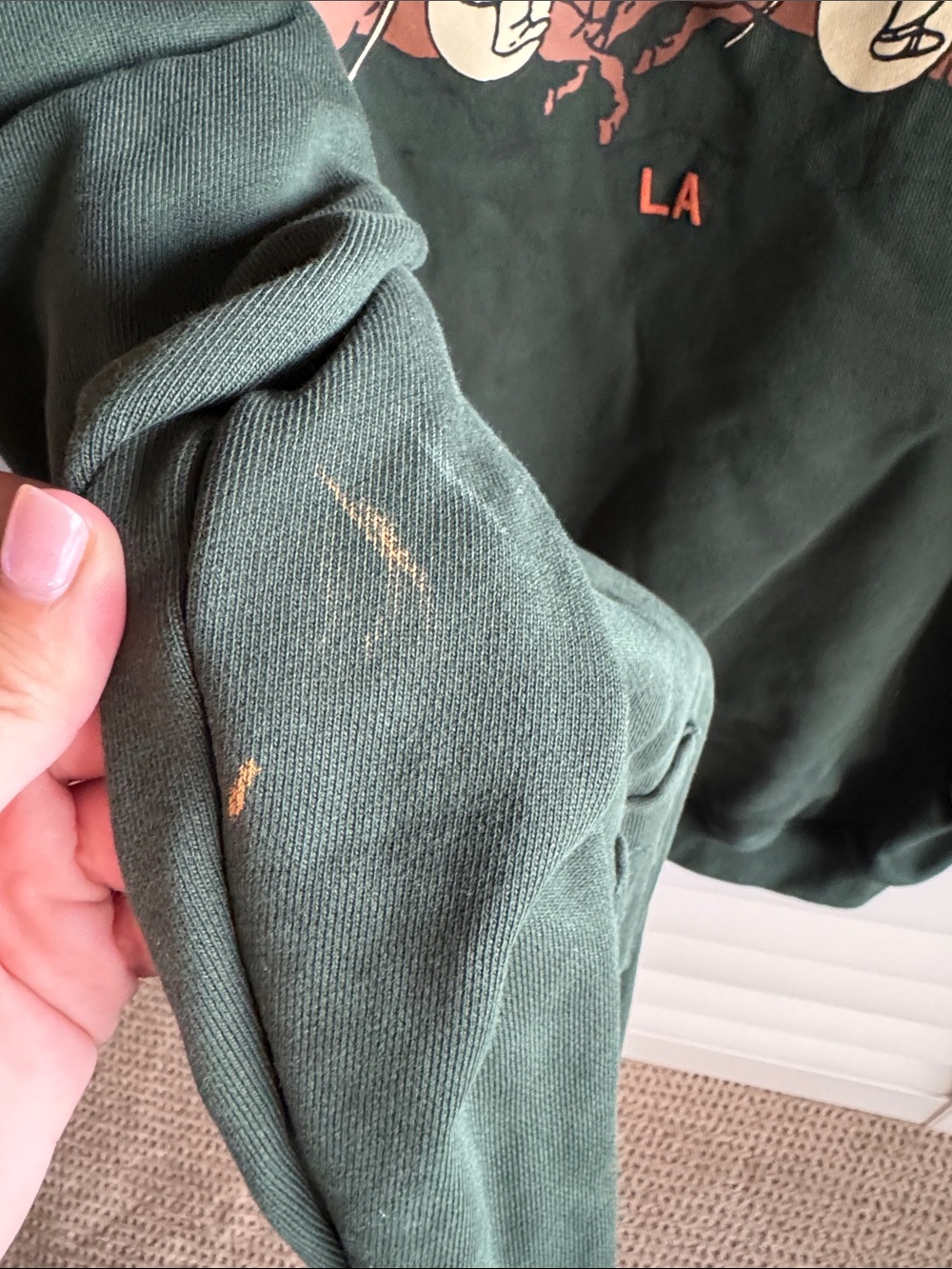 Sundae School Forest Green Rodeo Hoodie! 💮 - Picture 6 of 10
